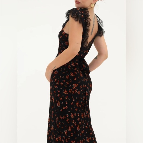 Rumored Frontier Maxi Dress In Spanish Poppy - Picture 3 of 6